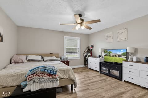 Bedroom at 4703 W 1200 N, Knightstown, IN