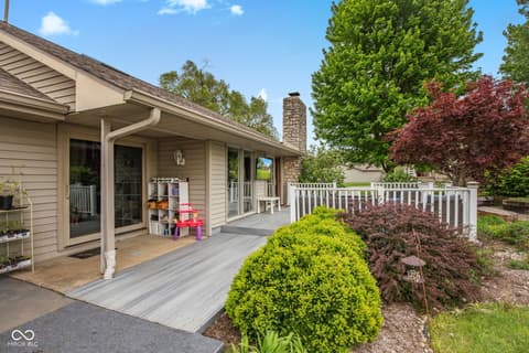 Backyard at 4703 W 1200 N, Knightstown, IN