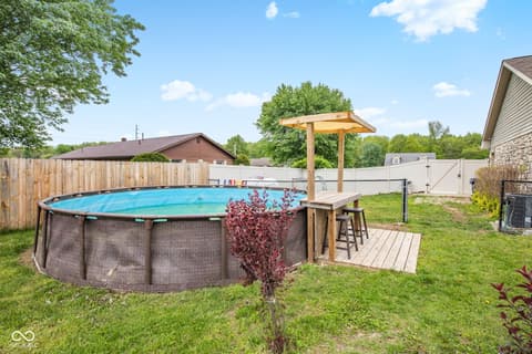 Yard at 4703 W 1200 N, Knightstown, IN