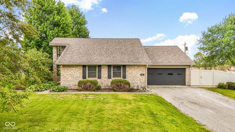 Front exterior at 4703 W 1200 N, Knightstown, IN