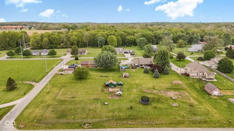 Aerial view at 4703 W 1200 N, Knightstown, IN
