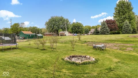 Aerial view at 4703 W 1200 N, Knightstown, IN
