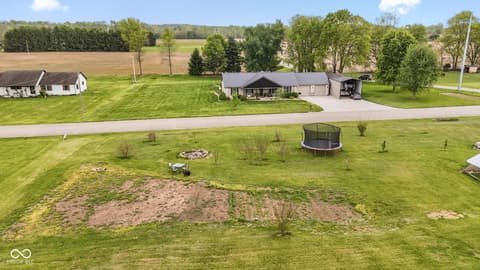 Aerial view at 4703 W 1200 N, Knightstown, IN