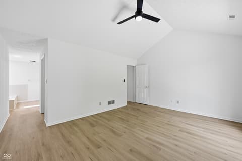 Primary bedroom at 9504 Drakeford Drive, Indianapolis, IN