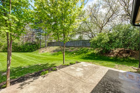 Yard at 9504 Drakeford Drive, Indianapolis, IN