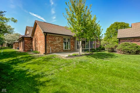 Backyard at 9504 Drakeford Drive, Indianapolis, IN