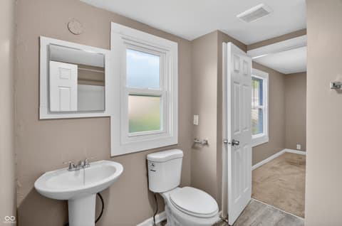 Bathroom at 2223 N Butler Avenue, Indianapolis, IN