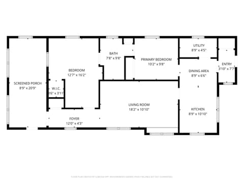 Floor Plan — 2223 N Butler Avenue, Indianapolis, IN