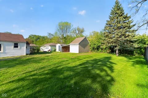 Yard at 2223 N Butler Avenue, Indianapolis, IN