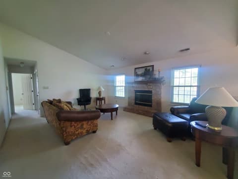 Living room at 8480 Southern Springs Boulevard, Indianapolis, IN