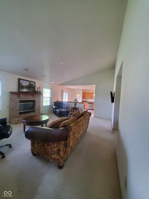 Living room at 8480 Southern Springs Boulevard, Indianapolis, IN