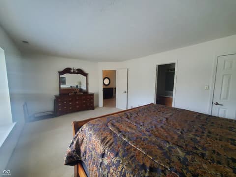 Primary bedroom at 8480 Southern Springs Boulevard, Indianapolis, IN