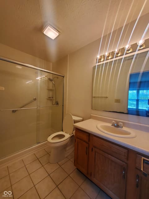 Primary bathroom at 8480 Southern Springs Boulevard, Indianapolis, IN