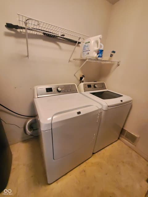 Laundry room at 8480 Southern Springs Boulevard, Indianapolis, IN