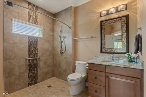 Bathroom at 13560 Limerick Drive, St John, IN