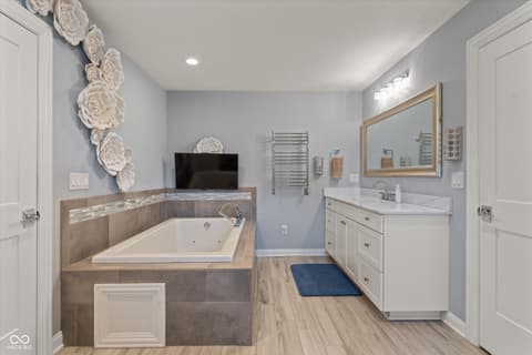 Bathroom at 13560 Limerick Drive, St John, IN
