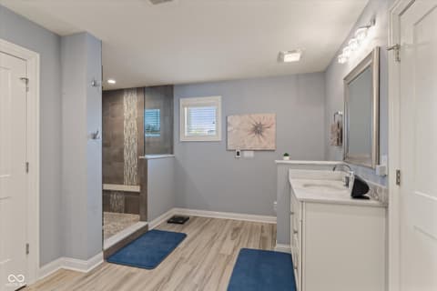 Bathroom at 13560 Limerick Drive, St John, IN