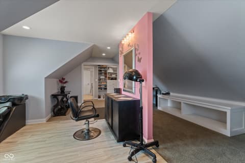 Home office at 13560 Limerick Drive, St John, IN