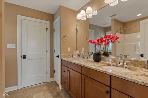 Bathroom at 13560 Limerick Drive, St John, IN