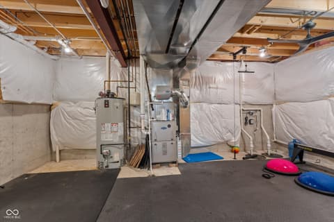 Basement at 13560 Limerick Drive, St John, IN
