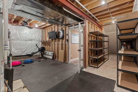 Basement at 13560 Limerick Drive, St John, IN