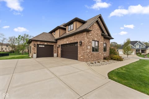 Front exterior at 13560 Limerick Drive, St John, IN