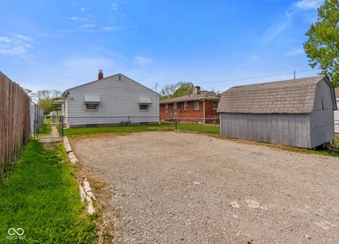 Yard at 325 N 7th Avenue, Beech Grove, IN