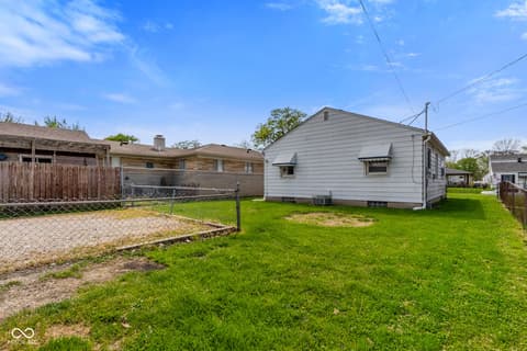 Backyard at 325 N 7th Avenue, Beech Grove, IN