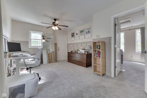 Home office at 381 Walnut Street, Franklin, IN