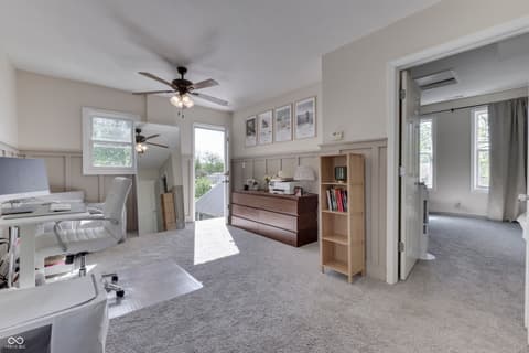 Home office at 381 Walnut Street, Franklin, IN