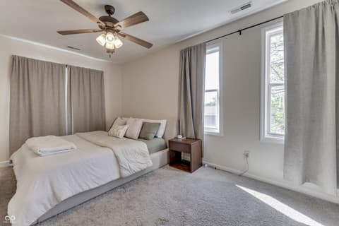 Bedroom at 381 Walnut Street, Franklin, IN