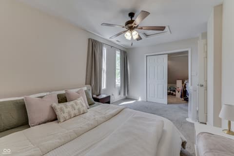 Bedroom at 381 Walnut Street, Franklin, IN