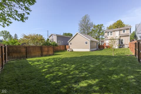 Yard at 381 Walnut Street, Franklin, IN