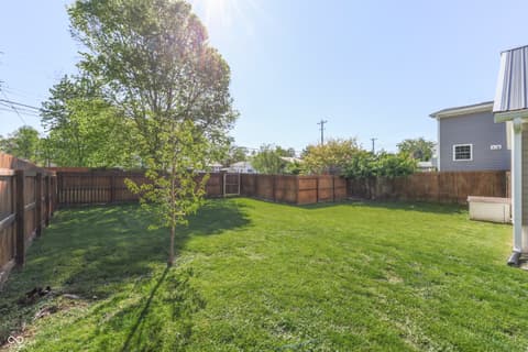 Yard at 381 Walnut Street, Franklin, IN