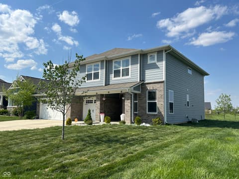 Front exterior at 5854 Flagler Lane, Brownsburg, IN