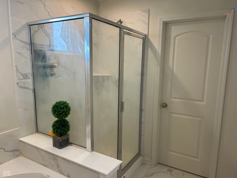 Primary bathroom at 5854 Flagler Lane, Brownsburg, IN