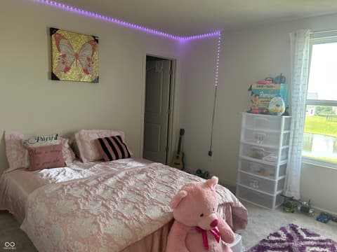 Bedroom at 5854 Flagler Lane, Brownsburg, IN