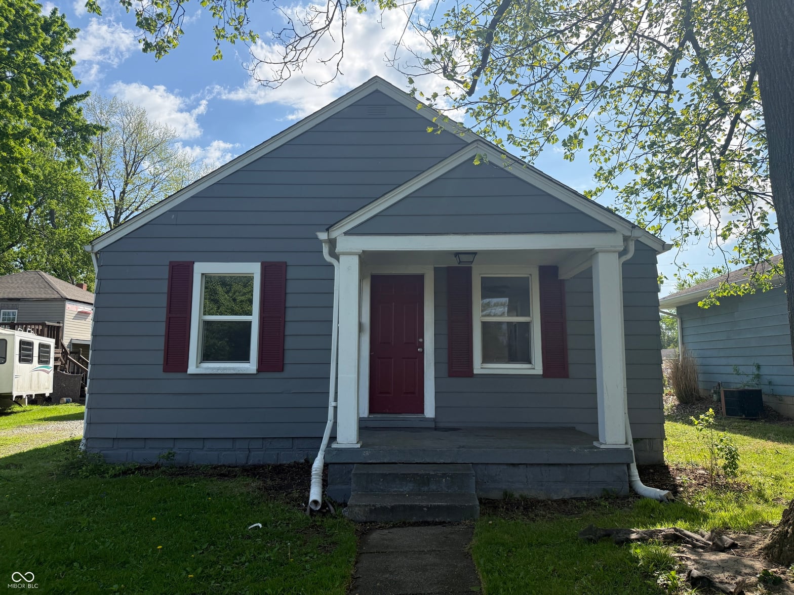 Front exterior at 3536 Hamilton Place, Anderson, IN