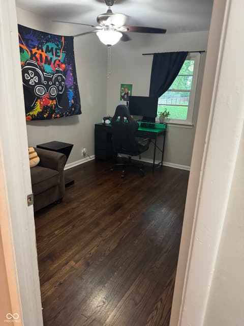 Home office at 1042 E McKay Road, Shelbyville, IN