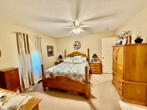 Bedroom at 96 N Deer Cliff Drive, Crawfordsville, IN