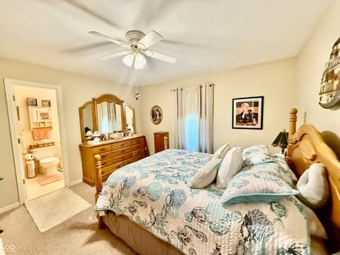 Bedroom at 96 N Deer Cliff Drive, Crawfordsville, IN