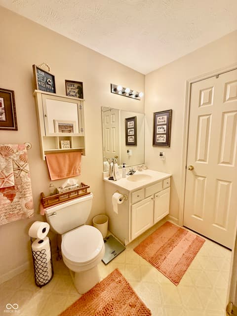 Bathroom at 96 N Deer Cliff Drive, Crawfordsville, IN