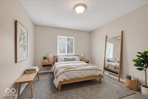 Primary bedroom at 257 Sierra Court, Indianapolis, IN