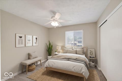 Bedroom at 257 Sierra Court, Indianapolis, IN