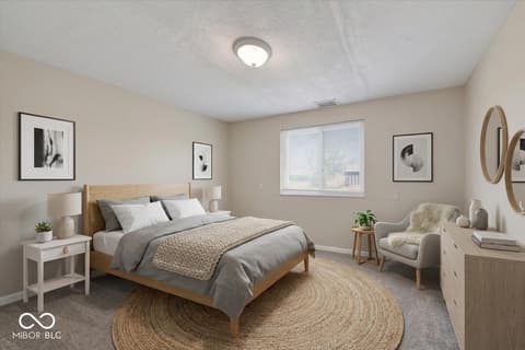 Bedroom at 257 Sierra Court, Indianapolis, IN