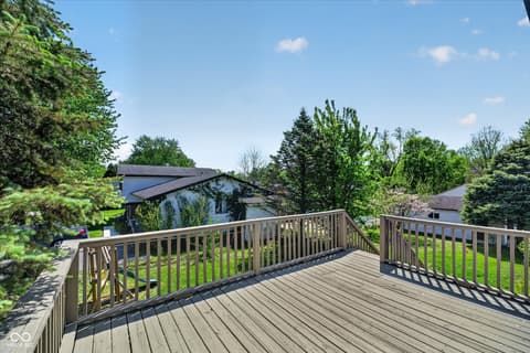 Outdoor living area at 257 Sierra Court, Indianapolis, IN