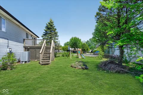 Backyard at 257 Sierra Court, Indianapolis, IN