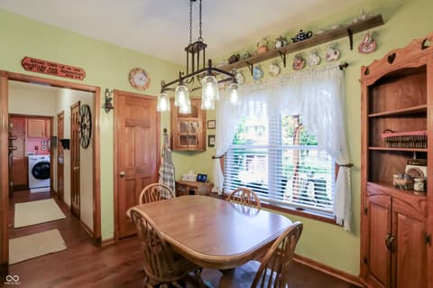 Dining room at 8344 Hunters Meadow Court, Indianapolis, IN