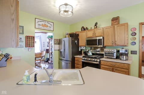 Kitchen at 8344 Hunters Meadow Court, Indianapolis, IN