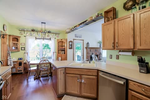 Kitchen at 8344 Hunters Meadow Court, Indianapolis, IN
